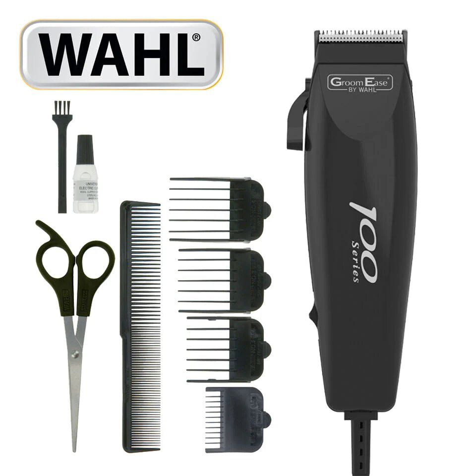 Groom Ease by Wahl 10 Piece Kit 100 Series Clipper - Southwestsix Cosmetics Groom Ease by Wahl 10 Piece Kit 100 Series Clipper Wahl Southwestsix Cosmetics 5037127022429 Groom Ease by Wahl 10 Piece Kit 100 Series Clipper