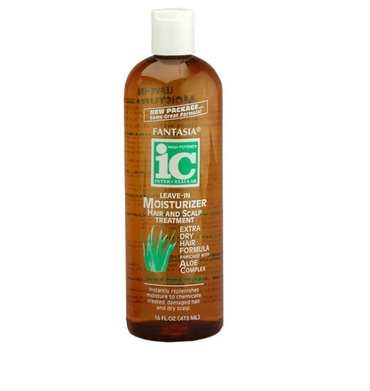 IC Fantasia Leave-In Moisturizer Hair & Scalp Treatment Aloe 16oz - Southwestsix Cosmetics IC Fantasia Leave-In Moisturizer Hair & Scalp Treatment Aloe 16oz Leave-In Treatment IC Fantasia Southwestsix Cosmetics IC Fantasia Leave-In Moisturizer Hair & Scalp Treatment Aloe 16oz