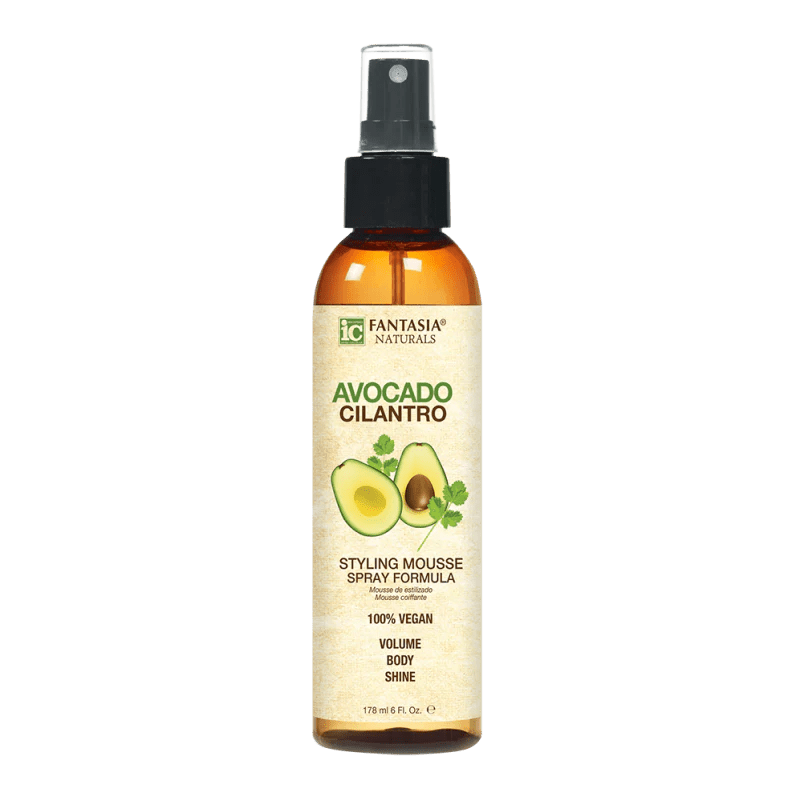 IC Fantasia Naturals Avocado Cilantro Styling Mousse 6oz - Southwestsix Cosmetics IC Fantasia Naturals Avocado Cilantro Styling Mousse 6oz Mousse IC Fantasia Southwestsix Cosmetics IC Fantasia Naturals Avocado Cilantro Styling Mousse 6oz