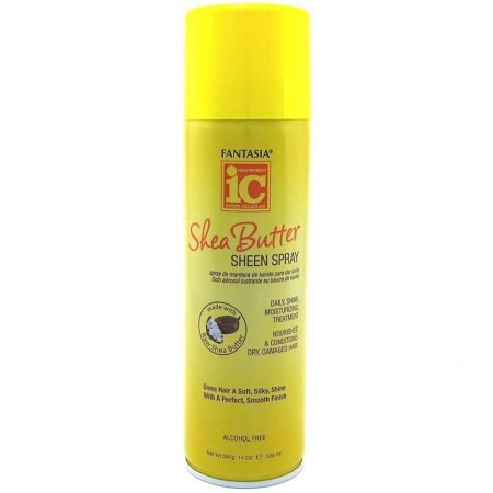 IC Fantasia Shea Butter Sheen Spray 14oz - Southwestsix Cosmetics IC Fantasia Shea Butter Sheen Spray 14oz Sheen Mist IC Fantasia Southwestsix Cosmetics 011313021705 IC Fantasia Shea Butter Sheen Spray 14oz