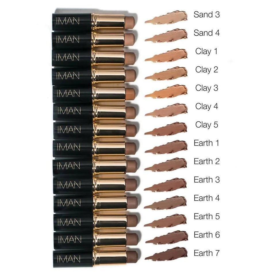 Iman Second to None Foundation Stick - Southwestsix Cosmetics Iman Second to None Foundation Stick Foundation Iman Southwestsix Cosmetics CLAY 1 Iman Second to None Foundation Stick