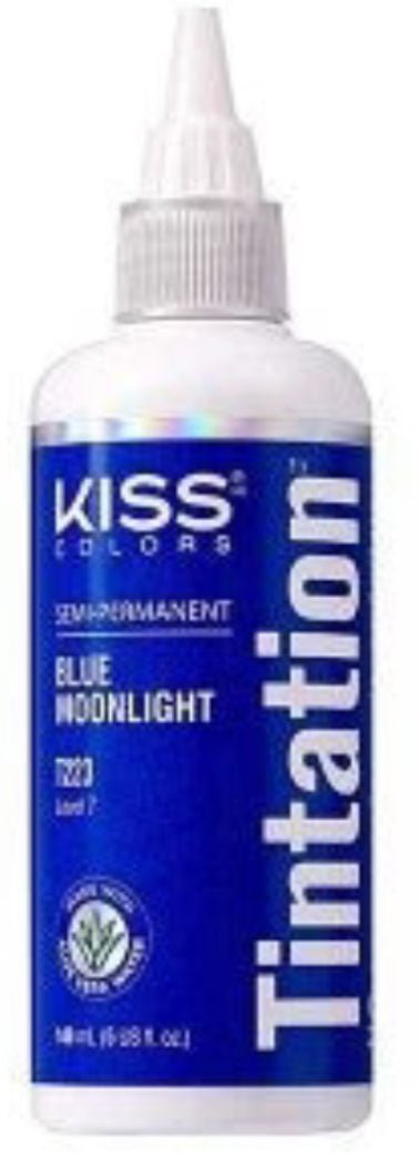 Kiss Colors Tintation Semi Permanent Blue Moonlight T223 - Southwestsix Cosmetics Kiss Colors Tintation Semi Permanent Blue Moonlight T223 Hair Colour Kiss Southwestsix Cosmetics 7 31509 75420 9 Kiss Colors Tintation Semi Permanent Blue Moonlight T223