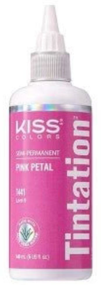 Kiss Colors Tintation Semi Permanent Pink Petal T441 - Southwestsix Cosmetics Kiss Colors Tintation Semi Permanent Pink Petal T441 Hair Colour Kiss Southwestsix Cosmetics Kiss Colors Tintation Semi Permanent Pink Petal T441
