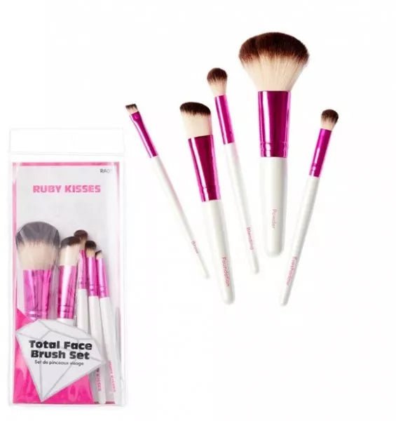 Kiss: RK Make Up Brush Kit - Total Face Set - Southwestsix Cosmetics Kiss: RK Make Up Brush Kit - Total Face Set Kiss Southwestsix Cosmetics Kiss: RK Make Up Brush Kit - Total Face Set