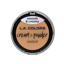 L.A. Colors creme to powder foundation - Southwestsix Cosmetics L.A. Colors creme to powder foundation La Colors Southwestsix Cosmetics CCP324 nude L.A. Colors creme to powder foundation