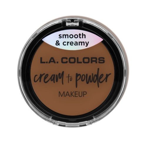 L.A. Colors Creme to Powder Foundation - Southwestsix Cosmetics L.A. Colors Creme to Powder Foundation Face Powder L.A Colors Southwestsix Cosmetics CCP330-toast L.A. Colors Creme to Powder Foundation