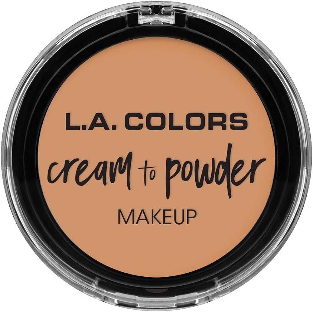 L.A. Colors creme to powder foundation - Southwestsix Cosmetics L.A. Colors creme to powder foundation La Colors Southwestsix Cosmetics CCP322 natural L.A. Colors creme to powder foundation