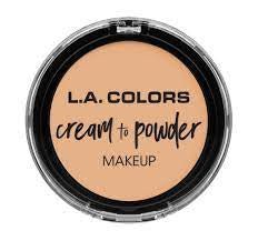 L.A. Colors creme to powder foundation - Southwestsix Cosmetics L.A. Colors creme to powder foundation La Colors Southwestsix Cosmetics CCP321 buff L.A. Colors creme to powder foundation