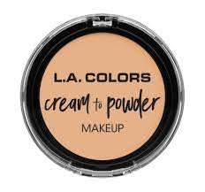 L.A. Colors creme to powder foundation - Southwestsix Cosmetics L.A. Colors creme to powder foundation La Colors Southwestsix Cosmetics CCP321 buff L.A. Colors creme to powder foundation