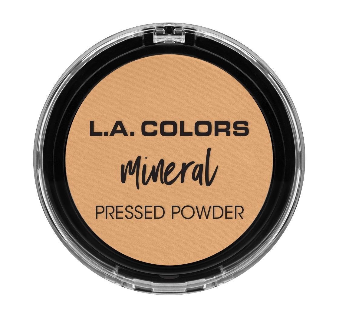 L.A. COLORS MINERAL PRESSED POWDER - Southwestsix Cosmetics L.A. COLORS MINERAL PRESSED POWDER La Colors Southwestsix Cosmetics Soft honey cmp 374 L.A. COLORS MINERAL PRESSED POWDER