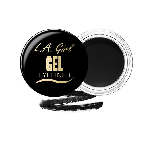 La Girl Gel Eyeliner - Southwestsix Cosmetics La Girl Gel Eyeliner Makeup LA Girl Southwestsix Cosmetics Jet Black La Girl Gel Eyeliner