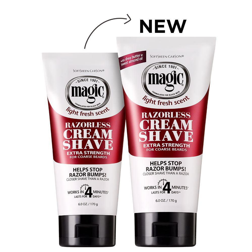 Magic Razorless Cream Shave 6oz - Southwestsix Cosmetics Magic Razorless Cream Shave 6oz Shaving Cream Magic Shaving Southwestsix Cosmetics 075285008270 Extra Strength (Red) Magic Razorless Cream Shave 6oz