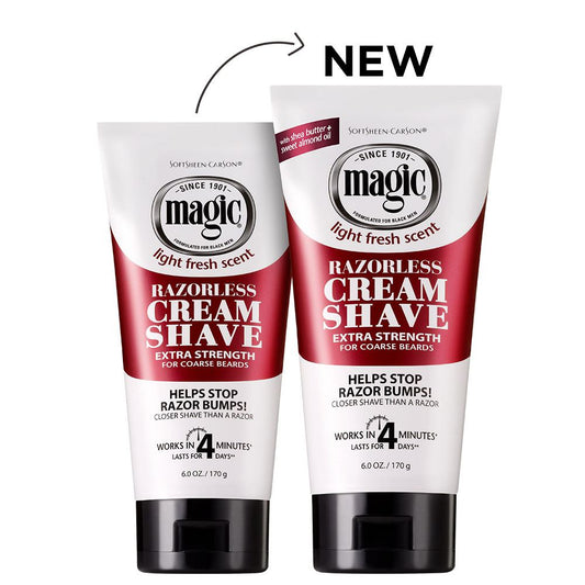 Magic Razorless Cream Shave 6oz - Southwestsix Cosmetics Magic Razorless Cream Shave 6oz Shaving Cream Magic Shaving Southwestsix Cosmetics 075285008270 Extra Strength (Red) Magic Razorless Cream Shave 6oz
