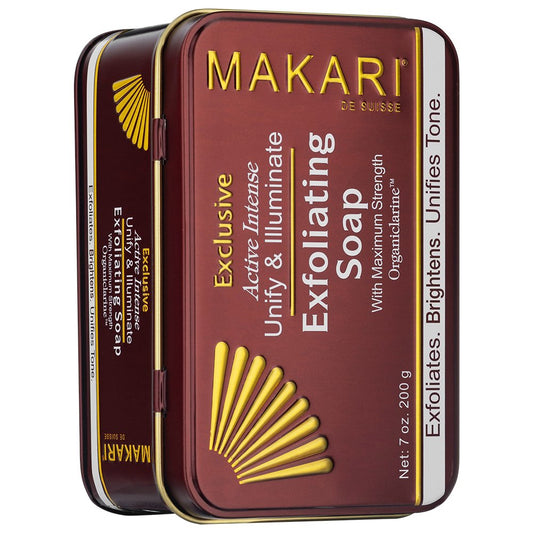 Makari Exclusive Exfoliating Soap 7oz - Southwestsix Cosmetics Makari Exclusive Exfoliating Soap 7oz Bar Soap Makari Southwestsix Cosmetics Makari Exclusive Exfoliating Soap 7oz