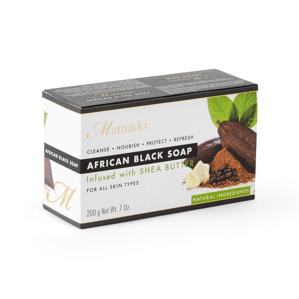 Mamado African Black Soap 200gm - Shea Butter - Southwestsix Cosmetics Mamado African Black Soap 200gm - Shea Butter Mamado Southwestsix Cosmetics Mamado African Black Soap 200gm - Shea Butter