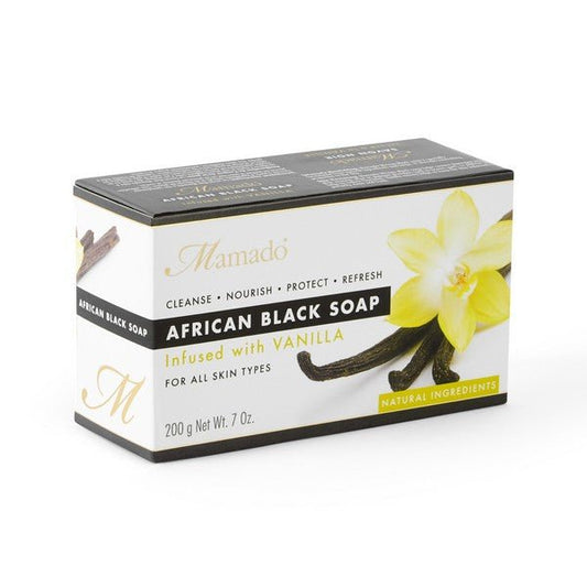 Mamado African Black Soap 200gm - Vanilla - Southwestsix Cosmetics Mamado African Black Soap 200gm - Vanilla Mamado Southwestsix Cosmetics Mamado African Black Soap 200gm - Vanilla