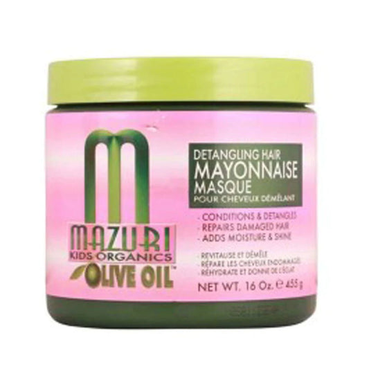 Mazuri Kids Organics Olive Oil Detangling Hair Mayonnaise Masque 455g - Southwestsix Cosmetics Mazuri Kids Organics Olive Oil Detangling Hair Mayonnaise Masque 455g Mazuri Southwestsix Cosmetics 781163958833 Mazuri Kids Organics Olive Oil Detangling Hair Mayonnaise Masque 455g