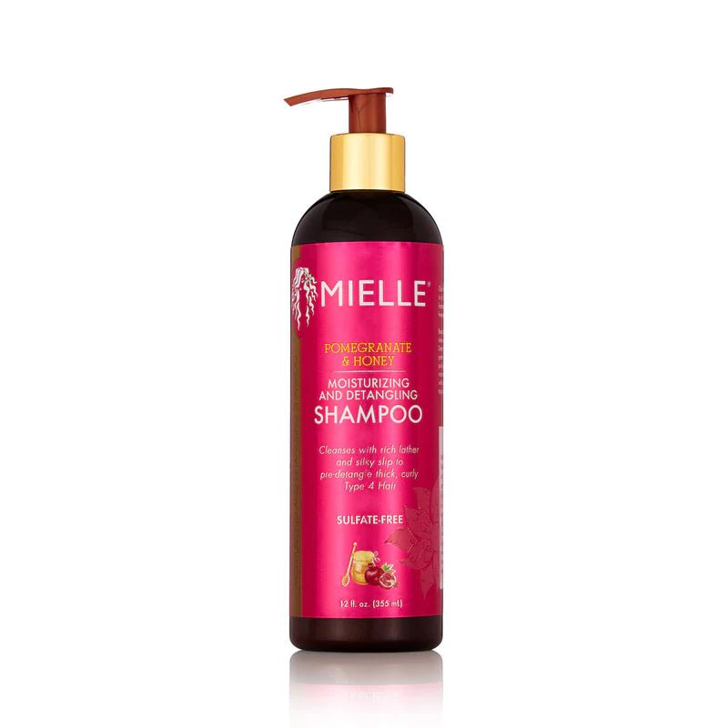 Mielle Organics Pomegranate & Honey Sulfate-Free Moisturizing & Detangling Shampoo - Southwestsix Cosmetics Mielle Organics Pomegranate & Honey Sulfate-Free Moisturizing & Detangling Shampoo Shampoo Mielle Organics Southwestsix Cosmetics Mielle Organics Pomegranate & Honey Sulfate-Free Moisturizing & Detangling Shampoo