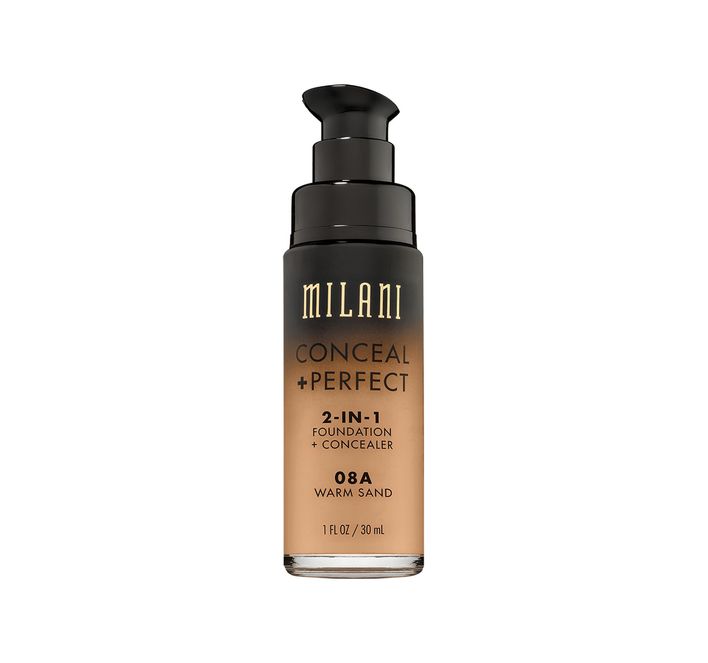 Milani Conceal + Perfect 2-IN-1 Foundation + Concealer - Southwestsix Cosmetics Milani Conceal + Perfect 2-IN-1 Foundation + Concealer Foundations & Concealers Milani Southwestsix Cosmetics F9-O5U3-6PRP 08A - Warm Sand Milani Conceal + Perfect 2-IN-1 Foundation + Concealer