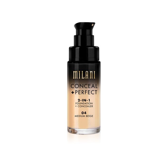 Milani Conceal + Perfect 2-IN-1 Foundation + Concealer - Southwestsix Cosmetics Milani Conceal + Perfect 2-IN-1 Foundation + Concealer Foundations & Concealers Milani Southwestsix Cosmetics JJ-3K1R-XKYX 04 - Medium Beige Milani Conceal + Perfect 2-IN-1 Foundation + Concealer