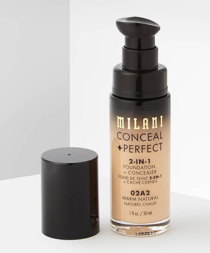 Milani Conceal + Perfect 2-IN-1 Foundation + Concealer - Southwestsix Cosmetics Milani Conceal + Perfect 2-IN-1 Foundation + Concealer Foundations & Concealers Milani Southwestsix Cosmetics 02A2 - Warm Natural Milani Conceal + Perfect 2-IN-1 Foundation + Concealer
