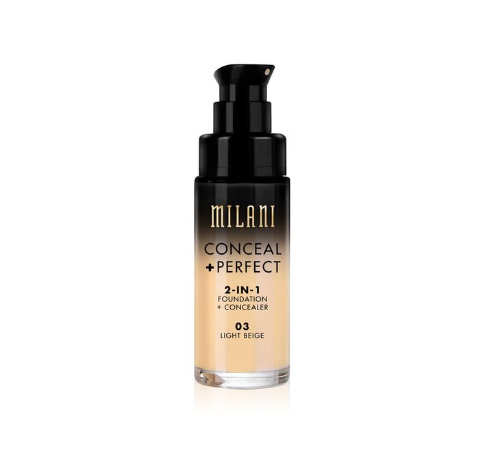 Milani Conceal + Perfect 2-IN-1 Foundation + Concealer - Southwestsix Cosmetics Milani Conceal + Perfect 2-IN-1 Foundation + Concealer Foundations & Concealers Milani Southwestsix Cosmetics X5-GENY-Z7NO 03 - Light Beige Milani Conceal + Perfect 2-IN-1 Foundation + Concealer