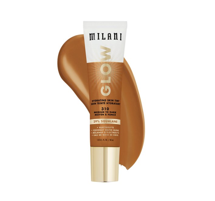 Milani Glow Hydrating Skin Tint - Southwestsix Cosmetics Milani Glow Hydrating Skin Tint Makeup Milani Southwestsix Cosmetics 201 - 310 - Medium To Dark Milani Glow Hydrating Skin Tint