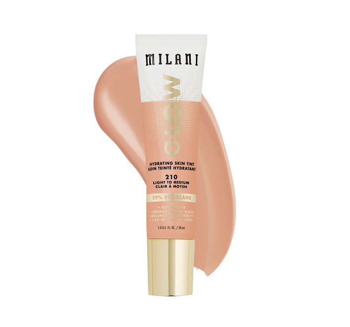 Milani Glow Hydrating Skin Tint - Southwestsix Cosmetics Milani Glow Hydrating Skin Tint Makeup Milani Southwestsix Cosmetics 201 - 210 - Light To Medium Milani Glow Hydrating Skin Tint