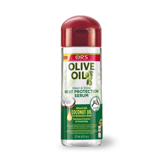 ORS Olive Oil Heat Protection Serum 6oz - Southwestsix Cosmetics ORS Olive Oil Heat Protection Serum 6oz Heat Protector ORS Southwestsix Cosmetics 3B-I17U-3AFI 632169111633 ORS Olive Oil Heat Protection Serum 6oz
