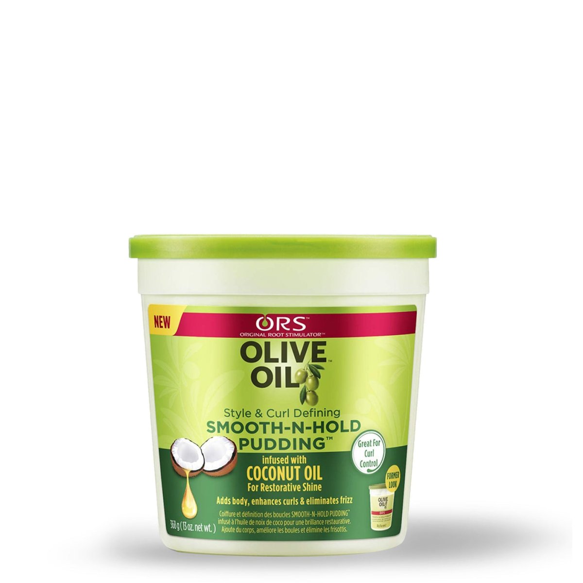 ORS Olive Oil Style & Curl Smooth N Hold Pudding 13oz - Southwestsix Cosmetics ORS Olive Oil Style & Curl Smooth N Hold Pudding 13oz Hair Pudding ORS Southwestsix Cosmetics 632169111640 ORS Olive Oil Style & Curl Smooth N Hold Pudding 13oz