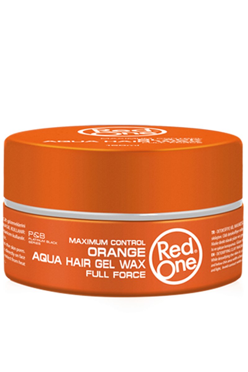 Red One Maximum Control Orange Aqua Hair Gel Wax Full Force 150ml - Southwestsix Cosmetics Red One Maximum Control Orange Aqua Hair Gel Wax Full Force 150ml Edge Control Red One Southwestsix Cosmetics Red One Maximum Control Orange Aqua Hair Gel Wax Full Force 150ml