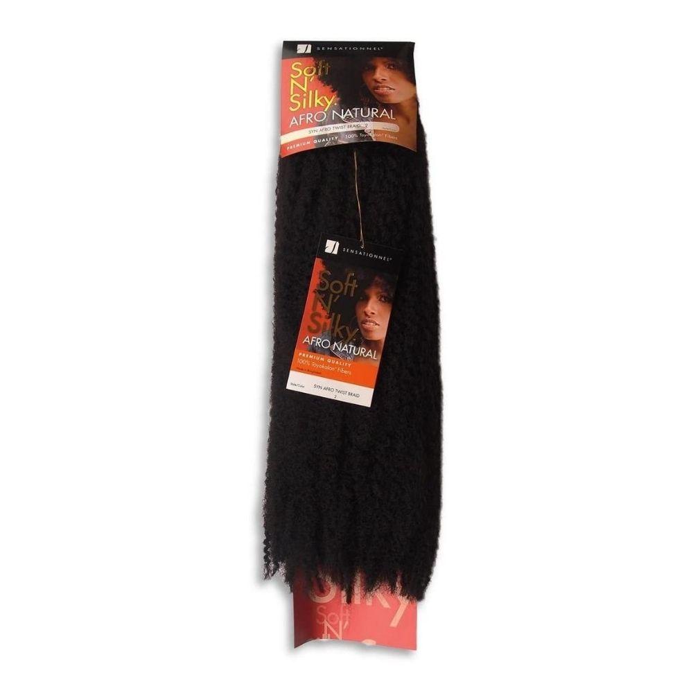 Sensationnel Soft & Silky - Synthetic Afro Twist Braiding Hair - Southwestsix Cosmetics Sensationnel Soft & Silky - Synthetic Afro Twist Braiding Hair Hair Extensions Sensationnel Southwestsix Cosmetics 1 Sensationnel Soft & Silky - Synthetic Afro Twist Braiding Hair