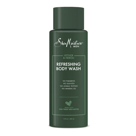 Shea Moisture Mens Vetiver & Neroli Refreshing Body Wash - Southwestsix Cosmetics Shea Moisture Mens Vetiver & Neroli Refreshing Body Wash Body Wash Shea Moisture Southwestsix Cosmetics Shea Moisture Mens Vetiver & Neroli Refreshing Body Wash