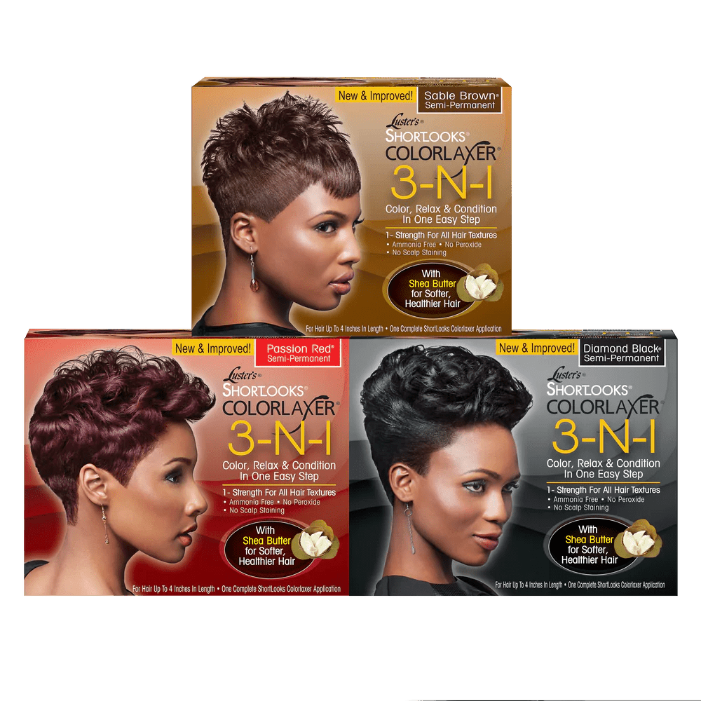 Shortlooks Colorlaxer 3-N-1 Color, Relax & Condition - Southwestsix Cosmetics Shortlooks Colorlaxer 3-N-1 Color, Relax & Condition Hair Relaxer Shortlooks Southwestsix Cosmetics Passion Red Shortlooks Colorlaxer 3-N-1 Color, Relax & Condition