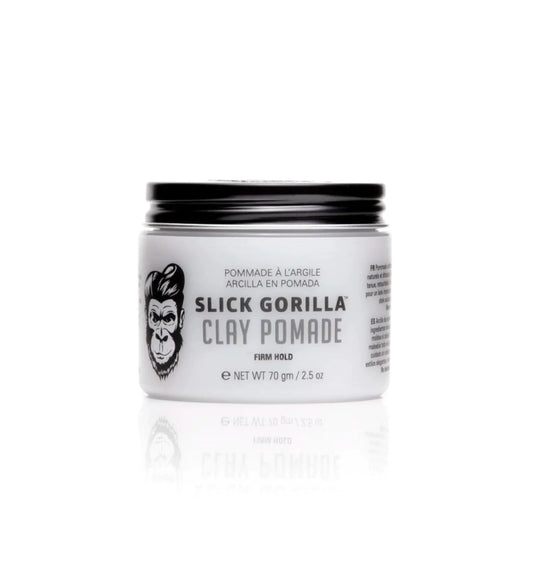 Slick Gorilla Clay Pomade Firm Hold 2.5oz - Southwestsix Cosmetics Slick Gorilla Clay Pomade Firm Hold 2.5oz Hair Care Slick Gorilla Southwestsix Cosmetics Slick Gorilla Clay Pomade Firm Hold 2.5oz