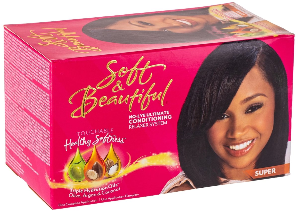 Soft & Beautiful No Lye Ultimate Conditioning Relaxer Super Kit - Southwestsix Cosmetics Soft & Beautiful No Lye Ultimate Conditioning Relaxer Super Kit Hair Relaxer Soft & Beautiful Southwestsix Cosmetics A1-WIQA-6ZGW Soft & Beautiful No Lye Ultimate Conditioning Relaxer Super Kit