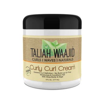 Taliah Waajid Curly Curl Cream 6oz - Southwestsix Cosmetics Taliah Waajid Curly Curl Cream 6oz Curling Creme Taliah Waajid Southwestsix Cosmetics 815680001380 Taliah Waajid Curly Curl Cream 6oz