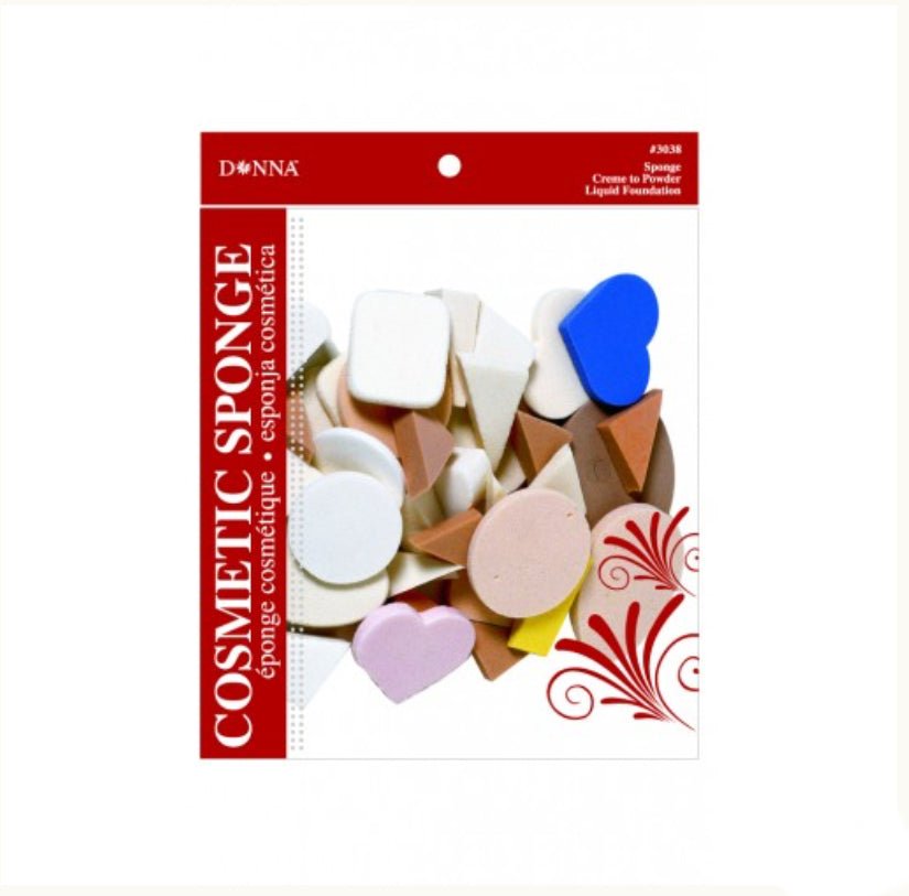 Titan Donna Cosmetic Sponges Assorted - Southwestsix Cosmetics Titan Donna Cosmetic Sponges Assorted Accessories Titan Donna Southwestsix Cosmetics Titan Donna Cosmetic Sponges Assorted