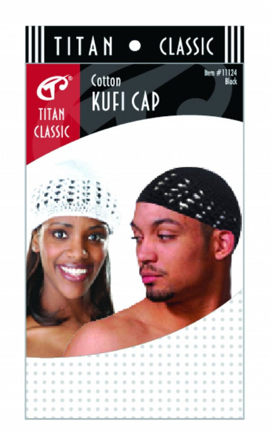 Titan Donna Cotton Kufi Cap - Southwestsix Cosmetics Titan Donna Cotton Kufi Cap Mens Care Titan Donna Southwestsix Cosmetics Black Titan Donna Cotton Kufi Cap