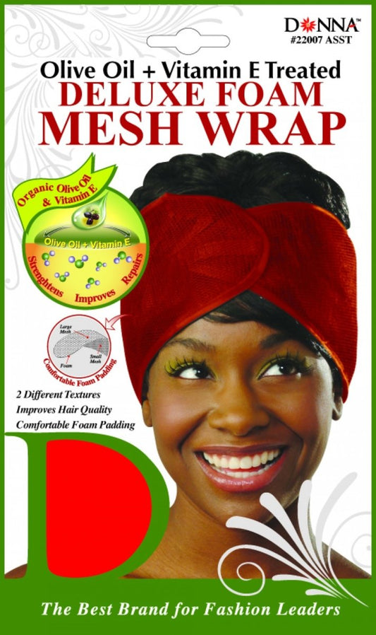 Titan Donna Oil Treated Deluxe Foam Mesh Wrap - Southwestsix Cosmetics Titan Donna Oil Treated Deluxe Foam Mesh Wrap Accessories Titan Donna Southwestsix Cosmetics Black Titan Donna Oil Treated Deluxe Foam Mesh Wrap