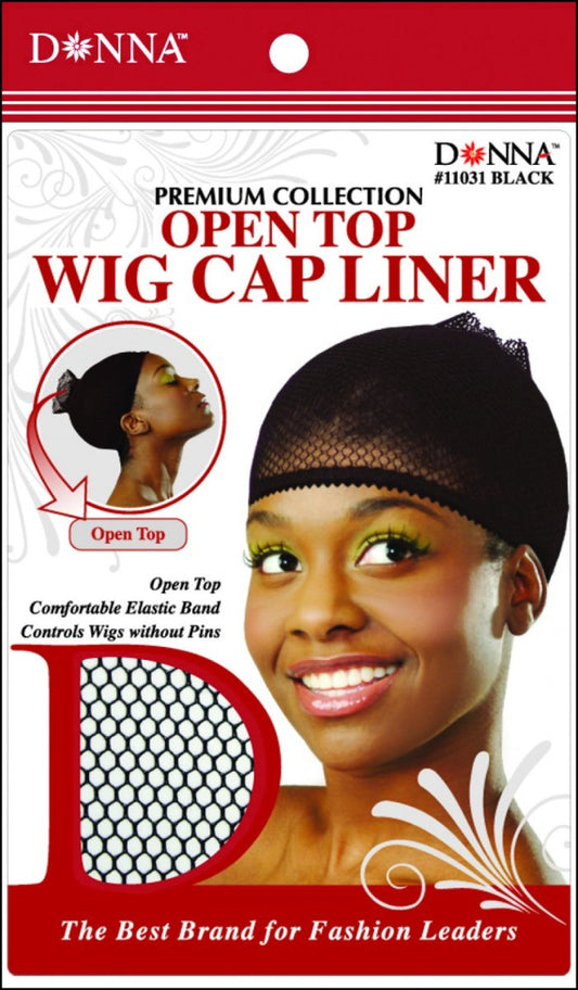 Titan Donna Open Top Wig Cap Liner - Southwestsix Cosmetics Titan Donna Open Top Wig Cap Liner Accessories Titan Donna Southwestsix Cosmetics Black Titan Donna Open Top Wig Cap Liner