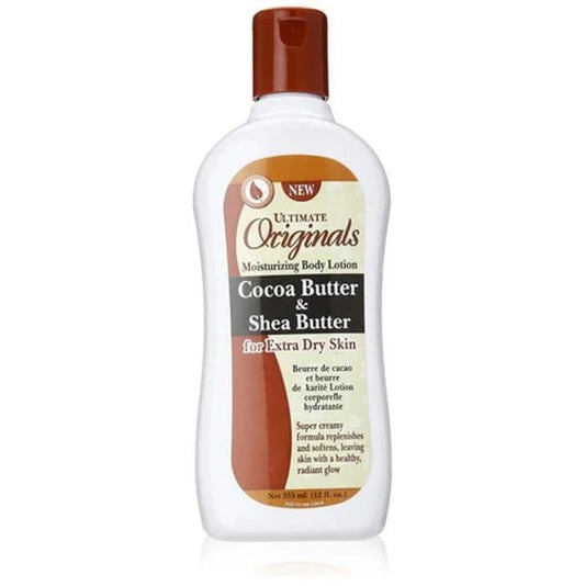 Ultimate Originals Cocoa Butter And Shea Butter Moisturising Body Lotion - Southwestsix Cosmetics Ultimate Originals Cocoa Butter And Shea Butter Moisturising Body Lotion Southwestsix Cosmetics Southwestsix Cosmetics 034285557164 Ultimate Originals Cocoa Butter And Shea Butter Moisturising Body Lotion