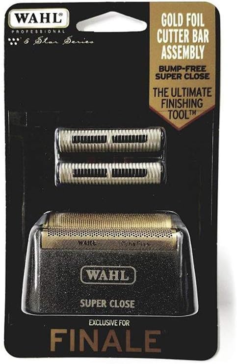 Wahl Finale Shaver Replacement Super Close Gold Foil & Cutter Bar Assembly - Southwestsix Cosmetics Wahl Finale Shaver Replacement Super Close Gold Foil & Cutter Bar Assembly Southwestsix Cosmetics Southwestsix Cosmetics 043917101941 Wahl Finale Shaver Replacement Super Close Gold Foil & Cutter Bar Assembly