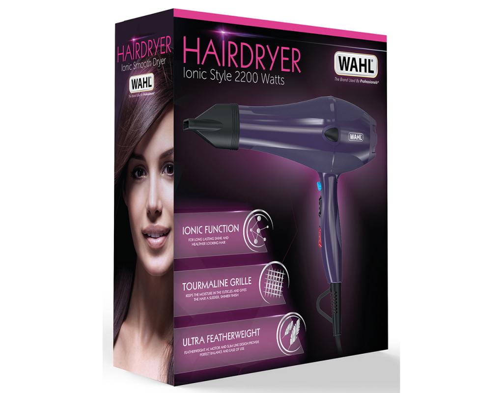 Wahl Ionic Style 2000W Purple Hair Dryer - Southwestsix Cosmetics Wahl Ionic Style 2000W Purple Hair Dryer BlowDryer Southwestsix Cosmetics Southwestsix Cosmetics Wahl Ionic Style 2000W Purple Hair Dryer