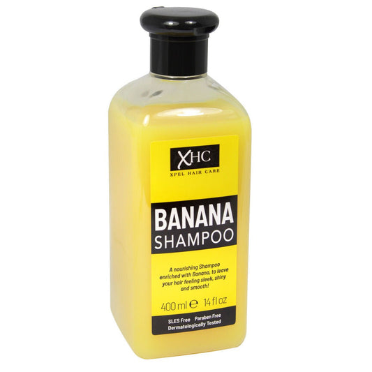 XHC Xpel Hair Care Banana Nourishing Shampoo 400ml - Southwestsix Cosmetics XHC Xpel Hair Care Banana Nourishing Shampoo 400ml Shampoo Xpel Southwestsix Cosmetics 5 060120 169303 XHC Xpel Hair Care Banana Nourishing Shampoo 400ml